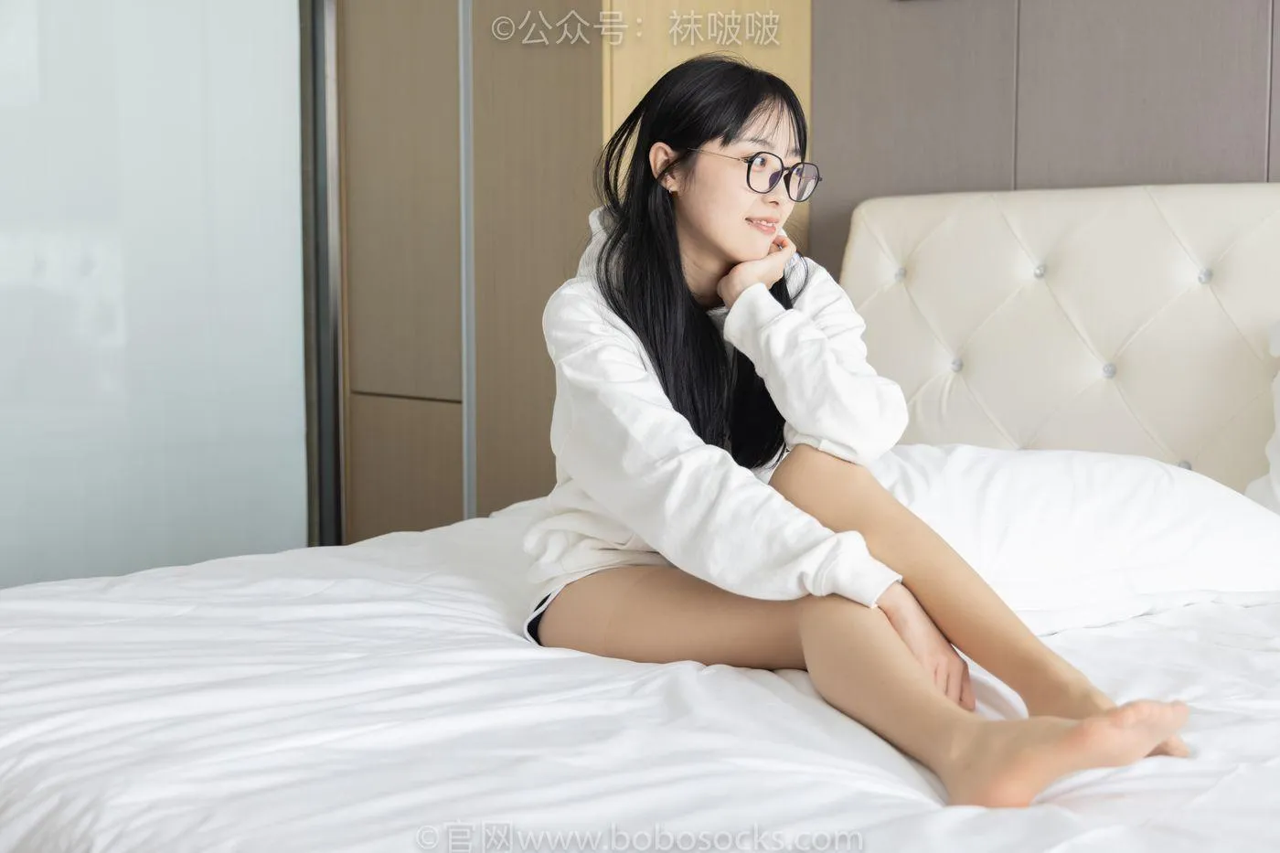 [BoBoSocks袜啵啵]NO.058 稚予-贝壳头、肉丝 [143P]插图6